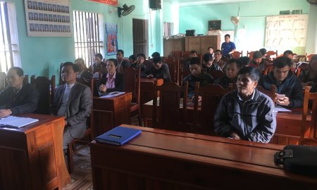 Ngày 5/12/2017 tập huấn trang TTĐT tại xã Lũng Cao
